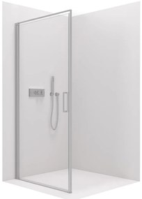Cerano Porte, 1-krídlové sprchové dvere 80x195 cm, 8mm číre sklo, chrómový profil, CER-CER-413462