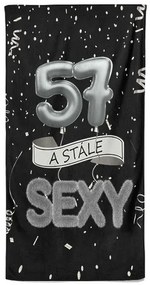 Osuška Stále sexy – čierna (vek: 57)