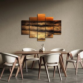 Obraz - Vlny pri pobreží (150x105 cm)