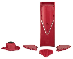 V-krájač Börner V1 ClassicLine Starter Set Farba: Červená