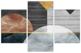 Obraz - Tvary a textúry (90x60 cm)