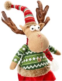 Vianočná dekorácia ANTTI sobí trpaslík 800974