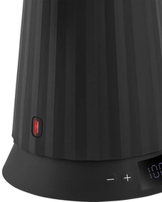 Rýchlovarná kanvica s reguláciou teploty Plissé 1,7 l čierna