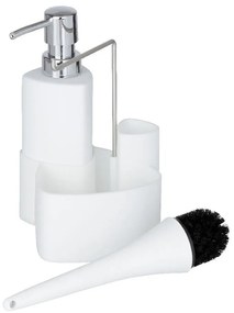 Biely set na umývanie riadu Wenko Empire, 250 ml