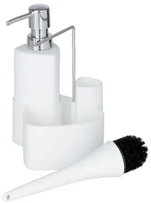Biely set na umývanie riadu Wenko Empire, 250 ml