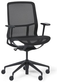 Kancelárska stolička ELVI, čierna