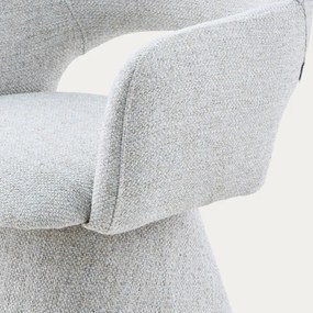 Jedálenská stolička GOMBE otočná, béžová 774874