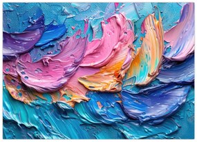 Sklenený obraz - Olejomaľba (70x50 cm)