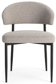 IRIS Béžová Latte (látka Monza 60) - MODERNÁ ČALÚNENÁ STOLIČKA DO OBÝVAČKY/JEDÁLNE LOFT