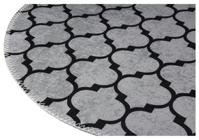 Tmavosivý umývateľný koberec 120x180 cm – Vitaus