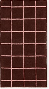 Ručne tuftovaný vlnený koberec's reliéfnou štruktúrou Kallie