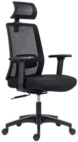 ANTARES Kancelárska stolička DELFO C čierna