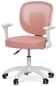 Autronic KA-K1062 PINK Kancelárska stolička,ružová