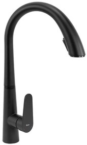 Kuchynská batéria Rea Ross čierna