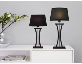 Cottex B2429SV - Stolná lampa NEW CHELSEA 1xE14/40W/230V čierna