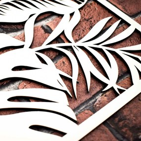 DUBLEZ | Drevený obraz na stenu - Listy rastlín