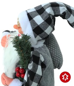 Santa Claus Silver 45 cm