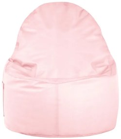 Kreslo Porto ekokoža metalic ružové