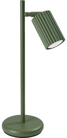 Sollux SL.1624 - Stolná lampa KARBON 1xGU10/10W/230V zelená