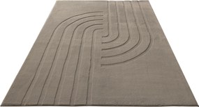 Obsession, Kusový koberec Zen Deluxe 700 Taupe, 80x150, hnedá, obývacia izba