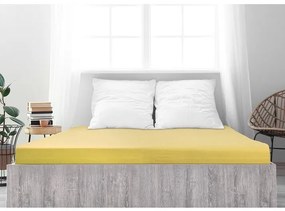 4Home jersey prestieradlo Ideál žltá, 90 x 200 cm