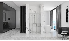 Rea - ALEX posuvné sprchové dvere - chróm, 120 x 190 cm, REA-K0921