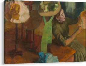 Obraz - Edgar Degas, The Millinery Shop, reprodukcia (70x50 cm)