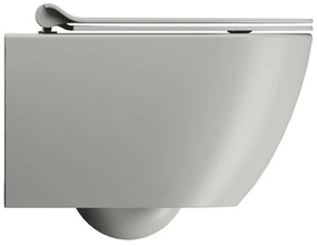 GSI GSI, PURA závesná WC misa, Swirlflush, 36x50cm, šedá matná, 881617