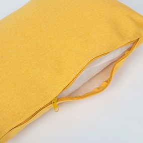 SOFOTEL Kreslo s opierkou na ruky a podnožkou Norse 2043 - žlté