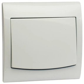 Vypínač jednoduchá biely V LP-1V