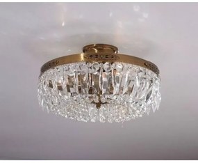 Markslöjd 100613 - Krištáľový prisadený luster STRÖMSHOLM 3xE14/40W/230V