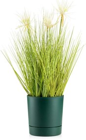 PLASTOVÝ KVETINÁČ AZALEA 17,5X18,5 CM TMAVOZELENÁ