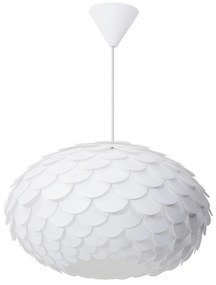 Elegantná závesná lampa s dizajnom šupín ERGES Beliani