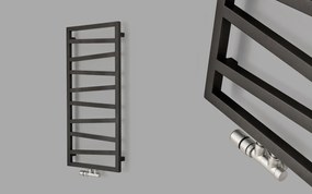 Terma Zigzag 1545x500 kombinovaný radiátor RAL9005 Pololesk Z8