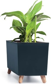 Kvetináč s vložkou CORBI IV 77 cm biely