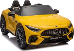 LEAN CARS Autobatérie Mercedes AMG SL63 Yellow Painted