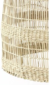 Závesné svietidlo v prírodnej farbe s tienidlom z morskej trávy ø 50 cm Sagar – Light &amp; Living