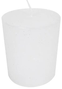 Biela nevonná sviečka valec - Ø 7*10cm