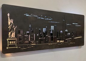 Podsvietený obraz New York