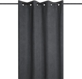 Termoizolačný záves HARVARD antracitová 140 x 260 cm sada 2 ks