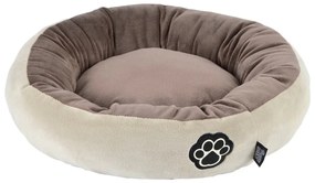 Béžový pelech pre psa ø 50 cm Patchy – Love Story