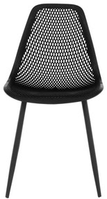 Kondela Jedálenská stolička, čierna, TEGRA TYP 2