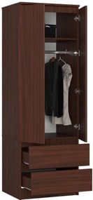 Skriňa STAR S 60 cm 2D 2SZ wenge