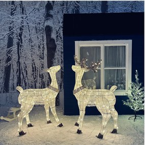 DECOLED Svetelný lapač LED, 150 cm, 140 teplých bielych LED diód