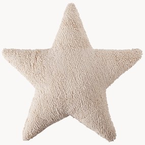 Ručne vyrobený bavlnený plyšový vankúš Star