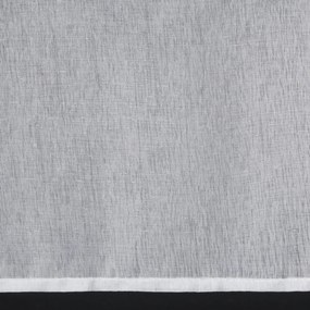 KRÁTKA ZÁCLONA NA PÚTKACH SEVILLA 150X60 CM BIELA