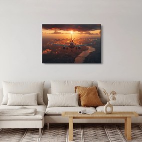 Obraz - Dopravné lietadlo (90x60 cm)