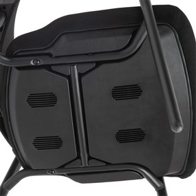 Stolička pre návštevy Volga - čierne