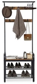 Vešiakový stojan s botníkom VASAGLE HSR40B