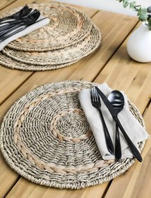 Garden Trading Okrúhle prestieranie Bayford Seagrass – set 4 ks